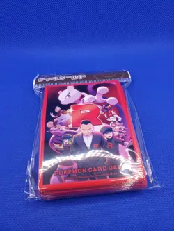 Pokemon Center Japan The Glory of Team Rocket Card Sleeves New Sealed US Ship - Image 3