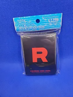 Pokemon Center Japan Team Rocket Card Sleeves 64 ct New Sealed US Shipper - Image 1