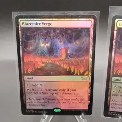 2x Blazemire Verge Duskmourn: House of Horror Foils - Image 2