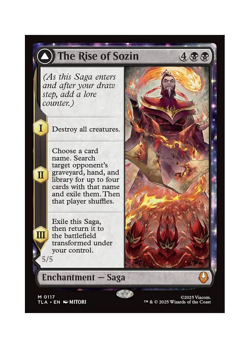 MTG TLA The Rise of Sozin // Fire Lord Sozin 117 Regular - Image 1