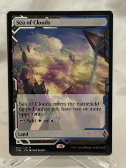 Magic: The Gathering Sea of Clouds Mythic Land Zendikar Rising Expeditions Foil - Image 1