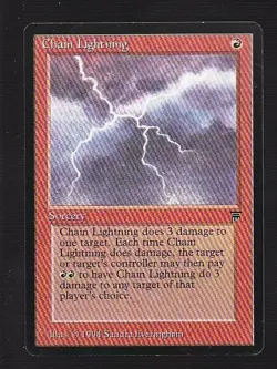MTG Legends Chain Lightning - Image 1