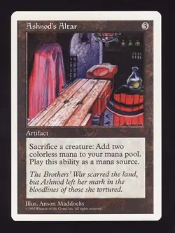 MTG 5th Edition Ashnod's Altar - Image 1