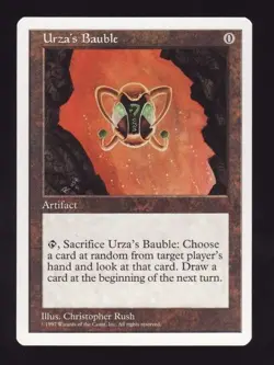 MTG 5th Edition Urza's Bauble - Image 1