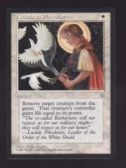 MTG Ice Age Swords to Plowshares - Image 1