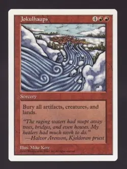 MTG 5th Edition Jokulhaups - Image 1