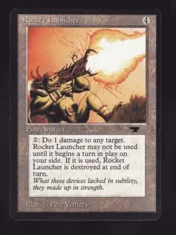 MTG Antiquities Rocket Launcher - Image 1