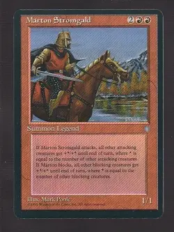 MTG Ice Age Marton Stromgald - Image 1