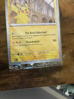 Pokemon Pikachu At The Museum x Natural History London Jumbo Card - Sealed - Image 3