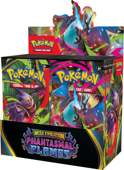 *Pokemon Center* SEALED Mega Evolution-Phantasmal Flames Display 36 Booster Box - Image 2