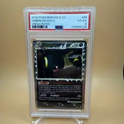 PSA 4 Umbreon Holo PRIME #86 2010 Pokemon Undaunted 100508245 - Image 1