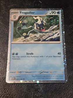 Pokemon Obsidian Flames 057/197 Frogadiee Cosmos Holo Promo NM - Image 1