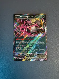 Fezandipity ex 038/064 Double Rare Pokemon TCG Card Shrouded Fable - Image 1