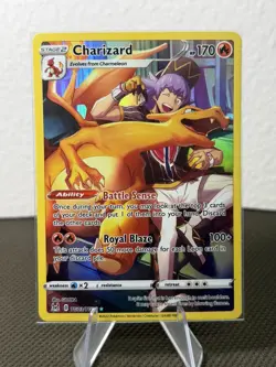 Pokemon Lost Origin Trainer Gallery Charizard Full Art TG03/TG30 VERY SHARP - Image 1