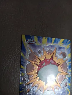 2000 Voltorb #100 Pokemon Topps Chrome TV Animation Series 2 - Image 3