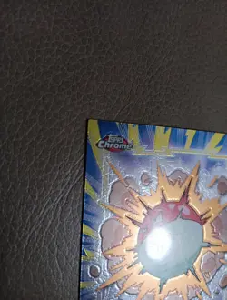 2000 Voltorb #100 Pokemon Topps Chrome TV Animation Series 2 - Image 5