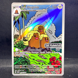 2024 POKEMON INDONESIAN SCARLET & VIOLET ALOLAN DUGTRIO SV-P 209 SET KOLEKTOR - Image 1