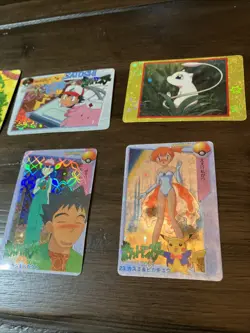 Pokemon Anime collection Pocket Monsters Vending Machine Holo sticker Lot - Image 2