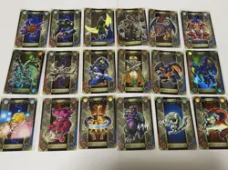 Yu-Gi-Oh! 1999 Japanese Bandai Sealdass 01 - 42 Complete Set Blue Eyes - Image 4