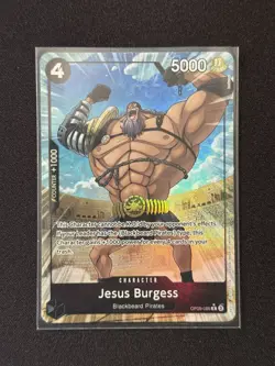 Jesus Burgess OP09-086 R Alt Art Holo - One Piece The Best Vol. 2 - English - Image 2