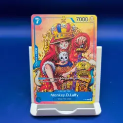 Monkey.D.Luffy (2nd Anniversary Stamped Promo) P-043 - One Piece TCG - English - Image 1