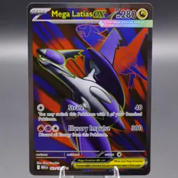 Mega Latias ex 163/132 Ultra Rare ME01: Mega Evolution Pokemon TCG NM - Image 1