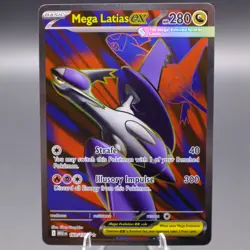 Mega Latias ex 163/132 Ultra Rare ME01: Mega Evolution Pokemon TCG NM - Image 1