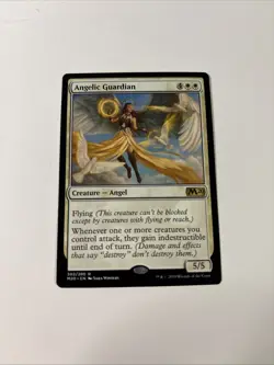 MTG Angelic Guardian Core Set 2020 Regular Rare Card 302/280 NM Condition - Image 2