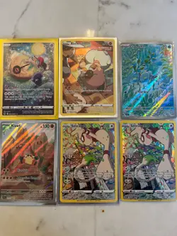 Pokemon Cards Illustration Rares lot of 6 - Image 1