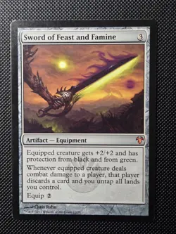 MTG Sword Of Feast And Famine - Modern Event Deck - Regular LP - Image 1