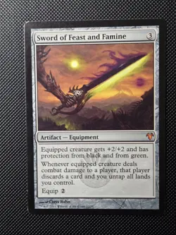 MTG Sword Of Feast And Famine - Modern Event Deck - Regular LP - Image 2