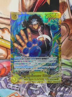 Bartholomew Kuma OP12-119 SEC Legacy Of The Master One Piece TCG English - Image 1