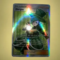 Pokemon TCG Holo Ultra Rare Full Art Morgan Trainer Card 178/181 - Image 1