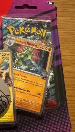Pokemon 2 Pack Blister Pack - Team Rocket's Articuno, Zapdos & Tyranitar Cards - Image 4