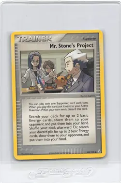MR. STONE'S PROJECT 88/110 - Non-Holo - EX Holon Phantoms - POKEMON CARD - NM/M - Image 1