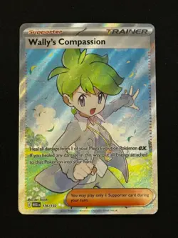 Pokemon Wally's Compassion 176/132 Me01: Mega Evolution Holo - Image 1