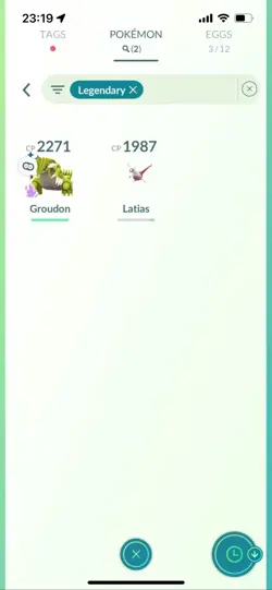 Pokemon Go (Stage 29 ) Shiny Legendary Shadow Groudon ( 7 Shinys ) (Reduced !) - Image 3