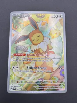 Pokemon TCG: Eevee 173 Black Star Promo NM - Image 1