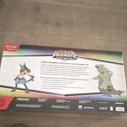 Pokemon Prismatic Evolutions Lucario EX & Tyranitar EX Premium Collection Box - Image 2