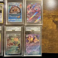 Pokemon TCG 12 graded slabs high grades 🔥 Mew, Pikachu, and more 🔥 - Image 4