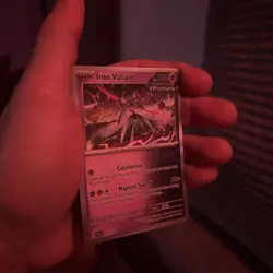 Iron Valiant 080/162 NM Pokemon TCG Scarlet & Violet Temporal Forces Holo Rare - Image 2