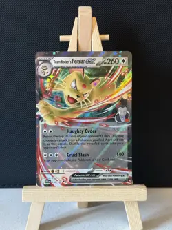 Pokemon Scarlet & Violet Destined Rivals Team Rockets Persian Ex 150/182 - Image 1