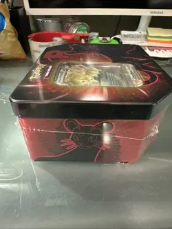Pokemon Scarlet & Violet Destined Rivals Team Rocket Tin Persian EX Sealed - Image 3