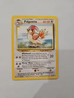 Pidgeotto - 22/102 - Pokemon Base Set Unlimited Rare Card WOTC LP - Image 1