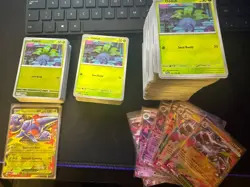 Pokemon TCG Phantasmal Flames Near Complete Set - 425 Cmn/UnCmn/Rare/ex Cards - Image 1