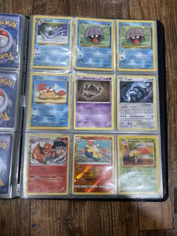 VTG Small Collection Pokemon 81 Cards in Binder! 1999 2008 2015 + Various Holo - Image 4