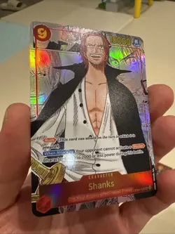 One Piece CCG Shanks Manga Alternate Art OP01-120 English Custom Card - Image 2
