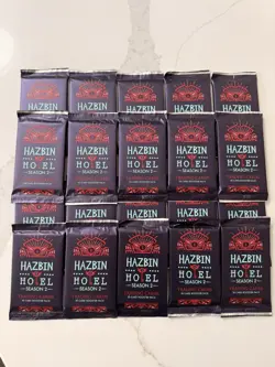 HAZBIN HOTEL Season 2 Trading Cards 1st Edition Booster Pack Lot Of 20 Sealed - Image 1