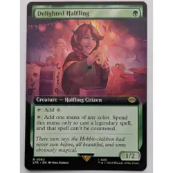 Delighted Halfling, The Lord of the Rings: Tales of Middle-Earth (LTR) #363, NM - Image 1