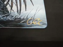 Seb McKinnon Signed Kickstarter Phyrexian Angel Playmat (Stitched Edge) + Tube! - Image 2